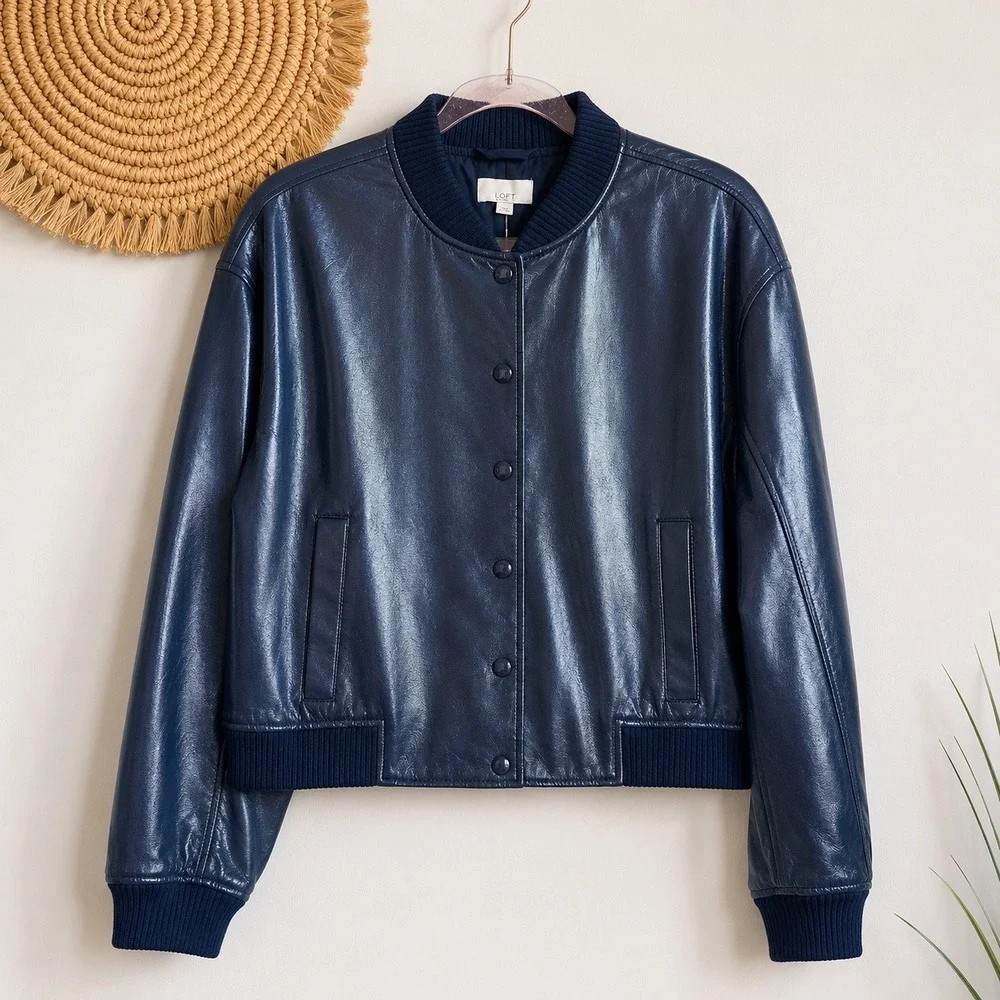 LOFT ribbed large polyester